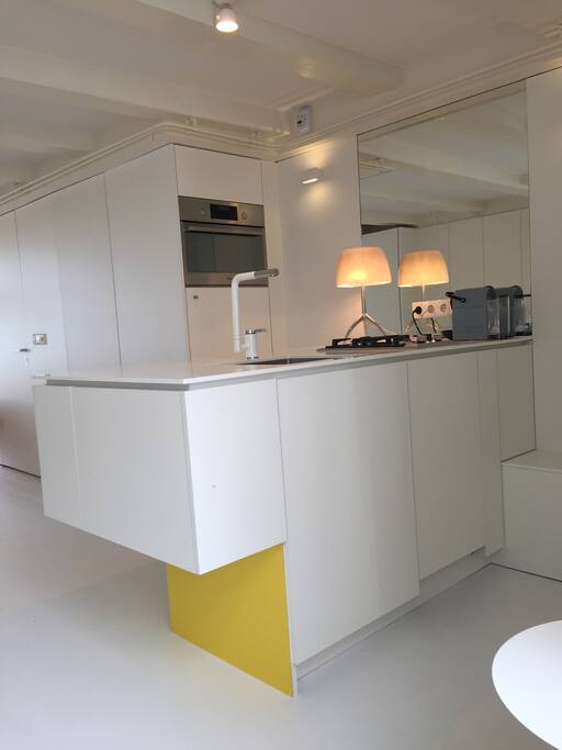 Contemporary interior design.