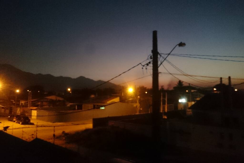 Vista da Sacada da Suíte master no fim de tarde!