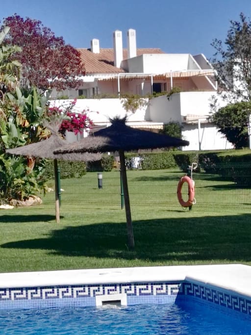 Vista desde la piscina