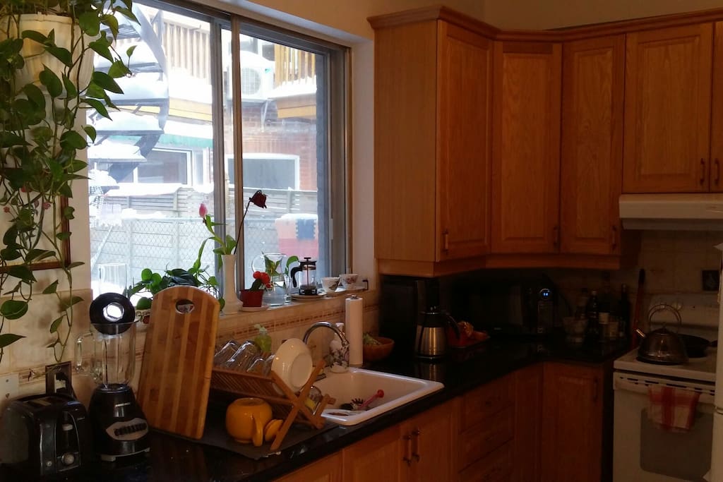 Bright kitchen