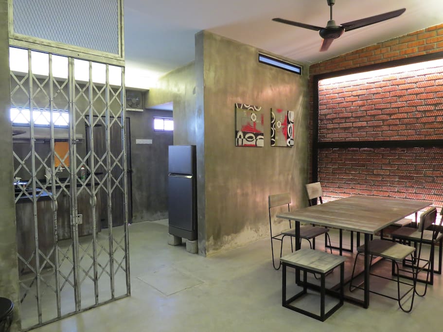 Dining Hall + Kitchen
