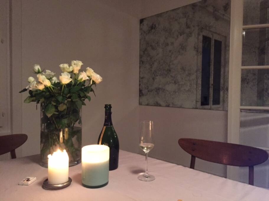 perfect for nice and long dinner