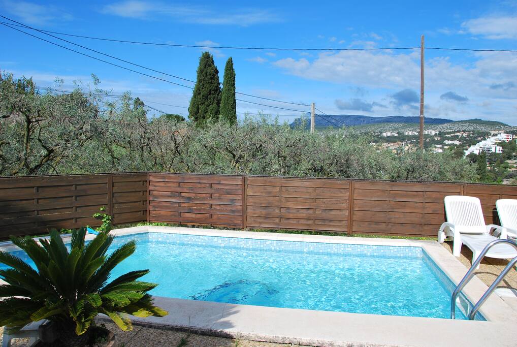 piscine sans vis a vis de 7/3.20/1.20de profondeur