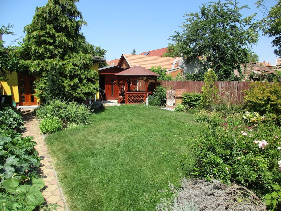 The garden from a different view