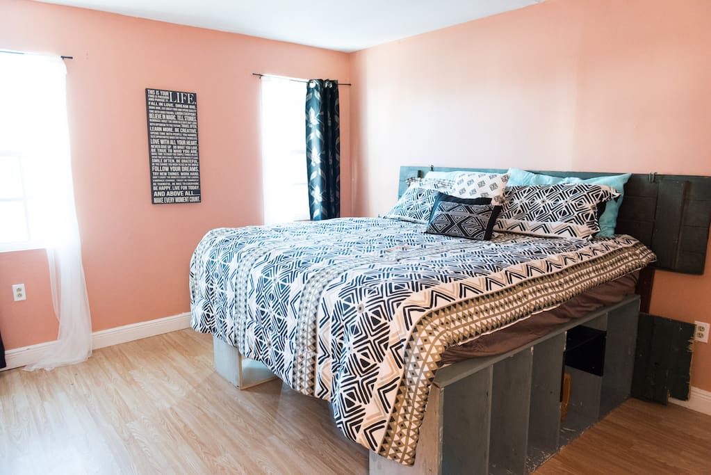 Master Bedroom with King bed