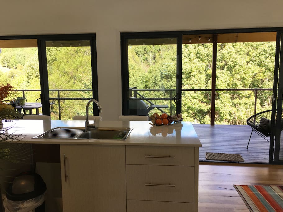 View from the kitchen