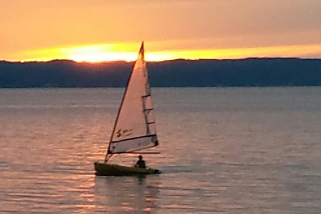 Beautiful Sunsets At The Baech