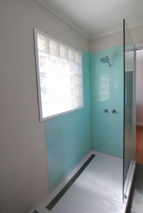 Large modern shower