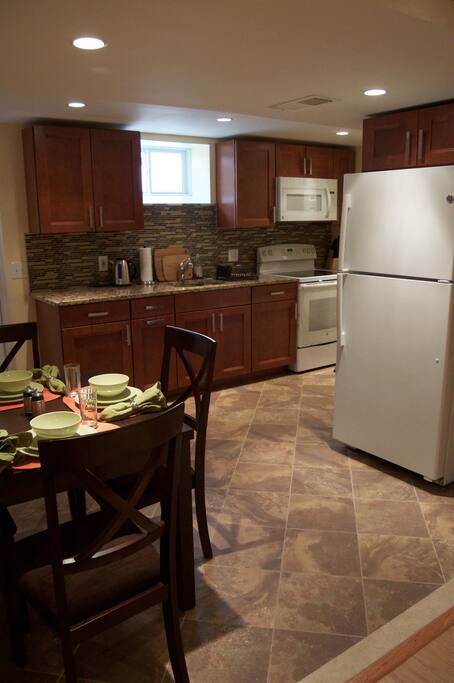Full kitchen for the away form home cook!