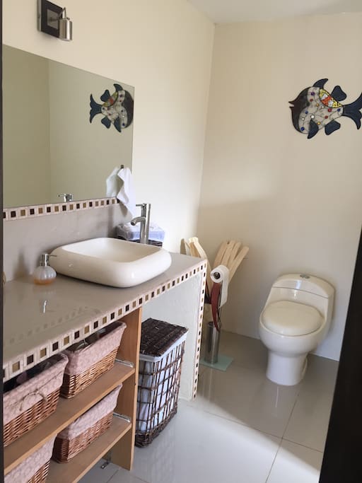Private and spacious bathroom