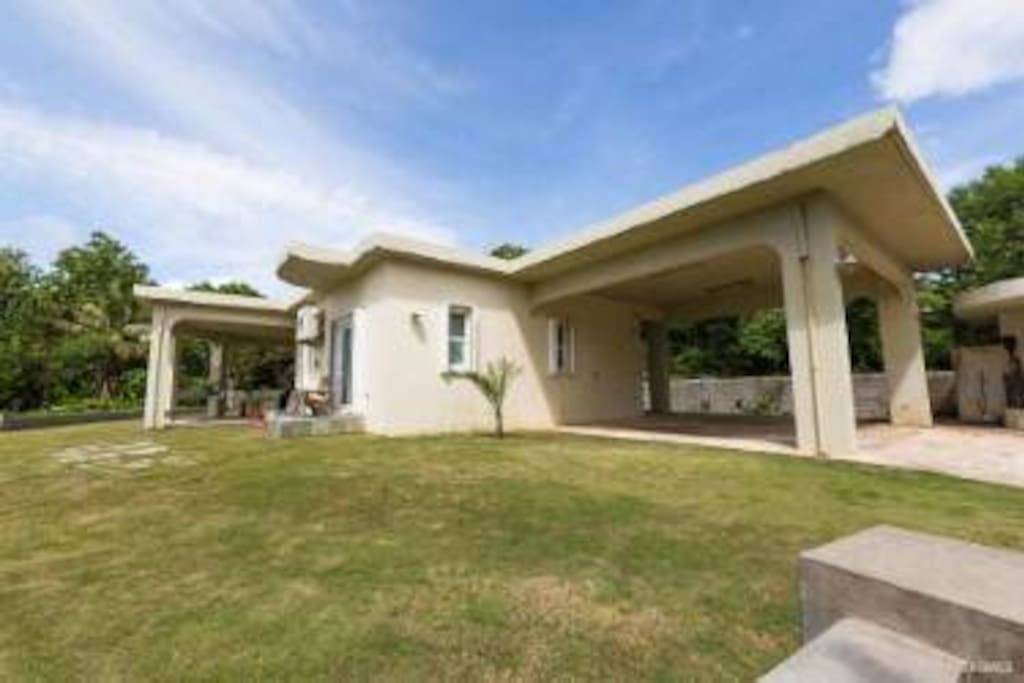 Outside of house