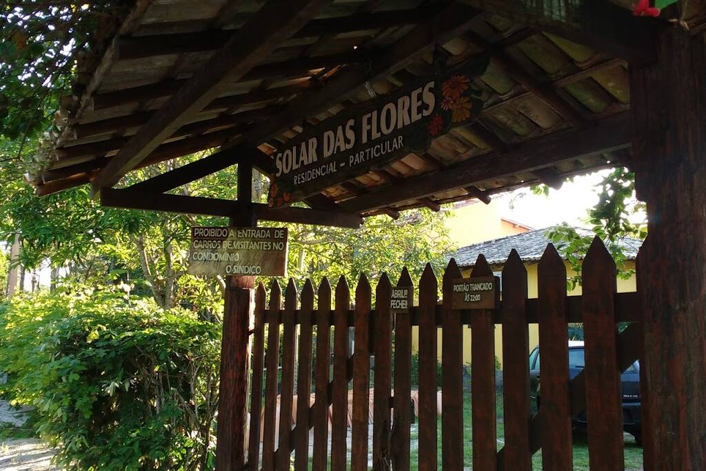 Entrada do condomínio