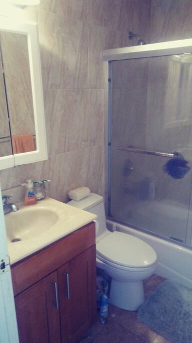 Bathroom area