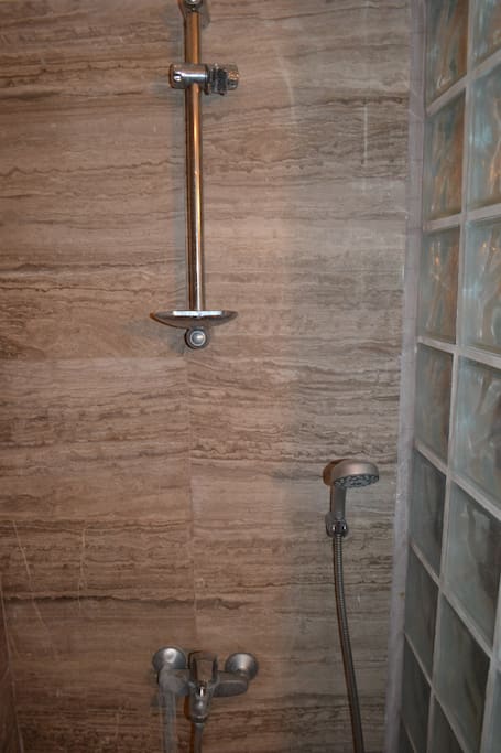 Marble shower