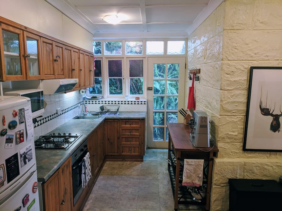 Fully Equipped Kitchen with Espresso Machine