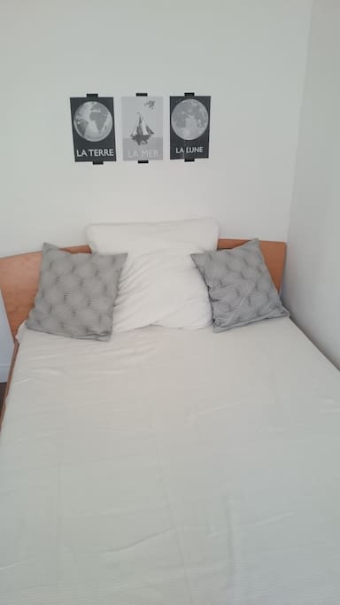 Richtiges Bett im Schlafzimmer