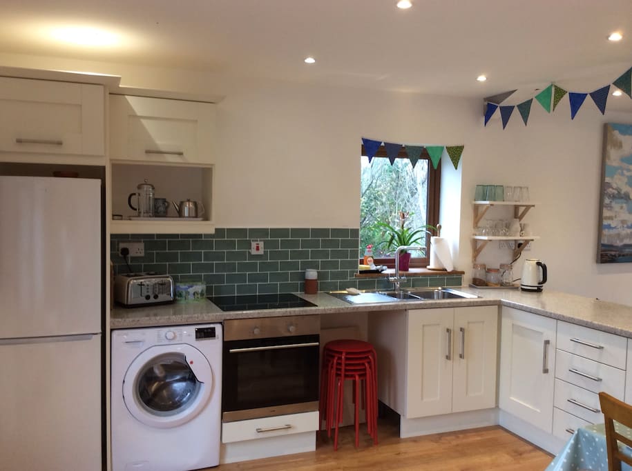 Kitchen area.