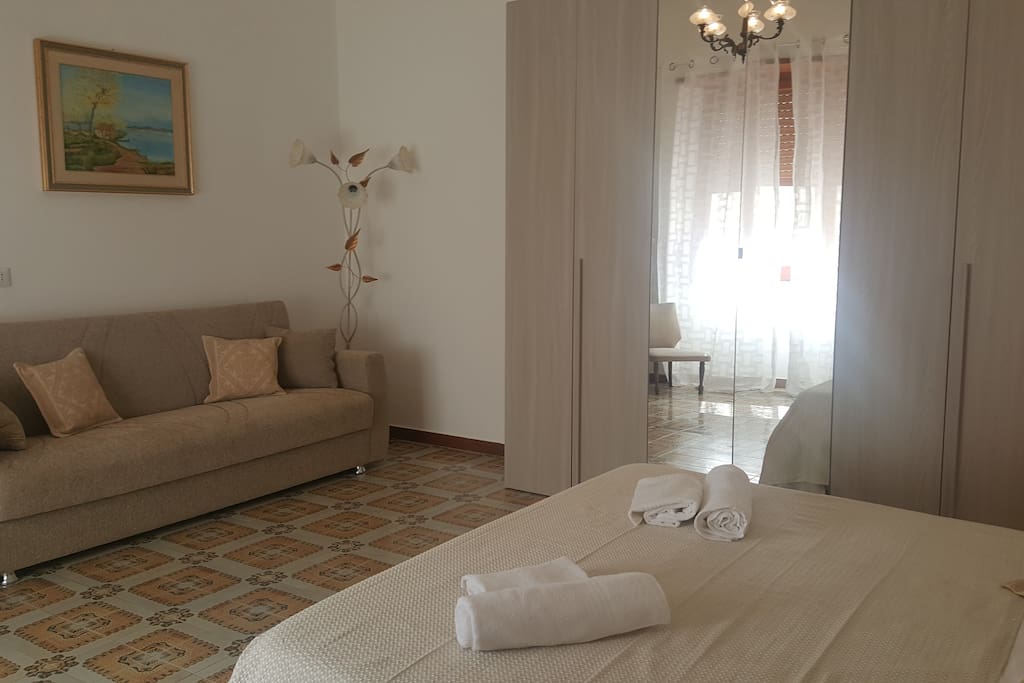 Room 2 matrimoniale + divano letto