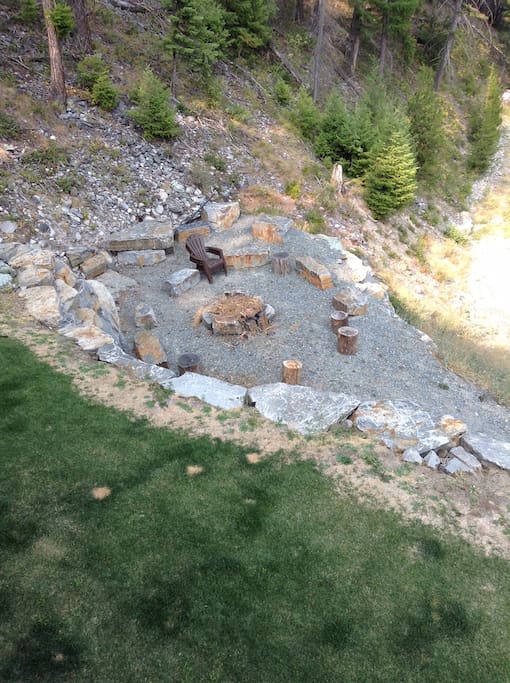Fire Pit with seating