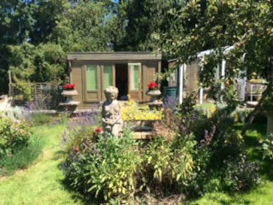 The Cabin and garden