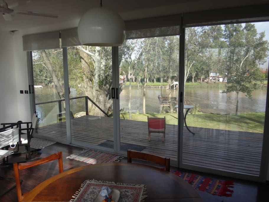 Vista desde el comedor
