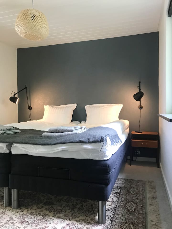 Spálňa č.1 s výťahovými lôžkami a prístupom k súkromnému šatníku