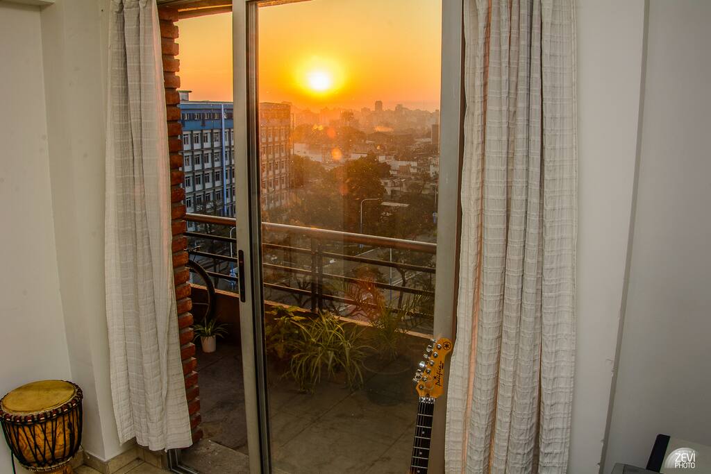¡Para descansar y disfrutar de un bello amanecer!