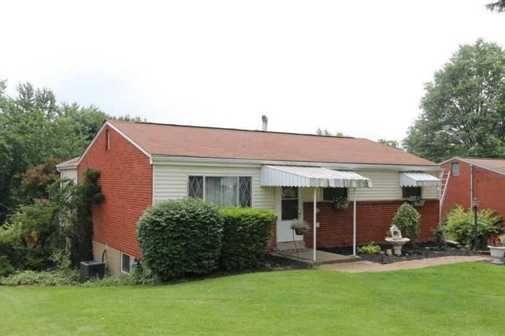 Front of the house