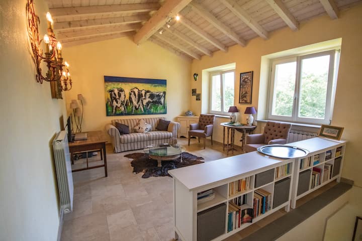Ca' Del Gallo- Holiday Cottage With Pool - Alpes