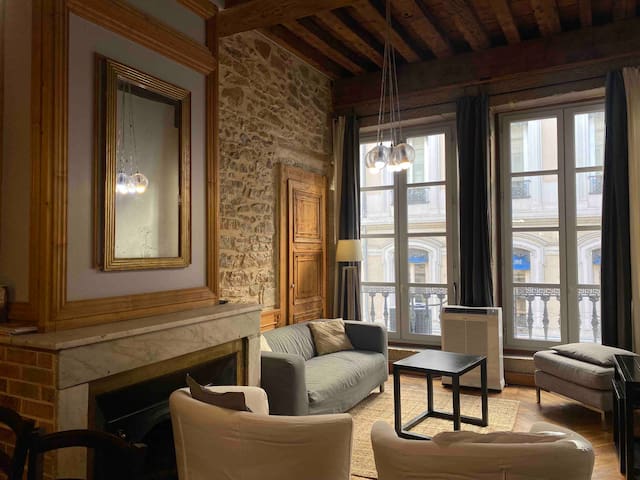 Quartier Terreaux 4/6 pers. Hyper centre / Clim