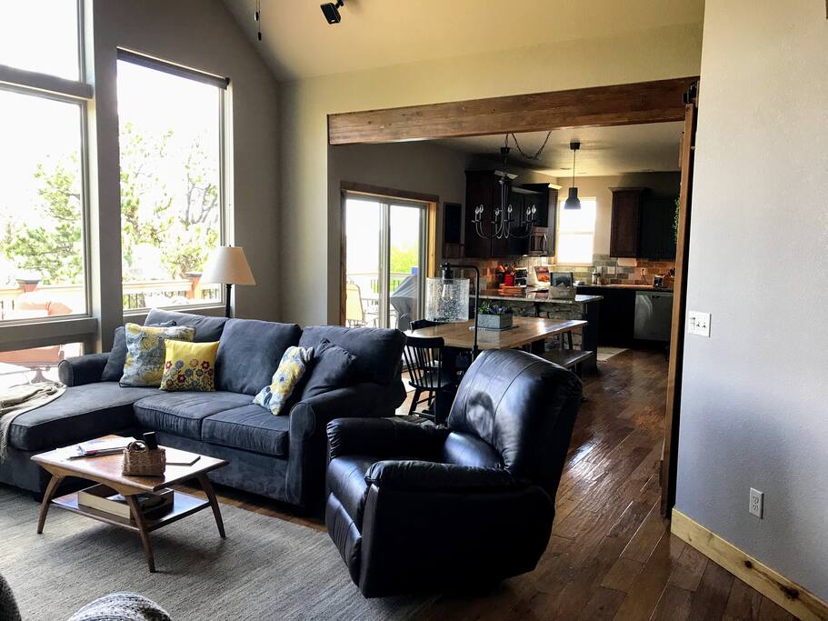 Cozy Living Room for sitting, relaxing and watching movies