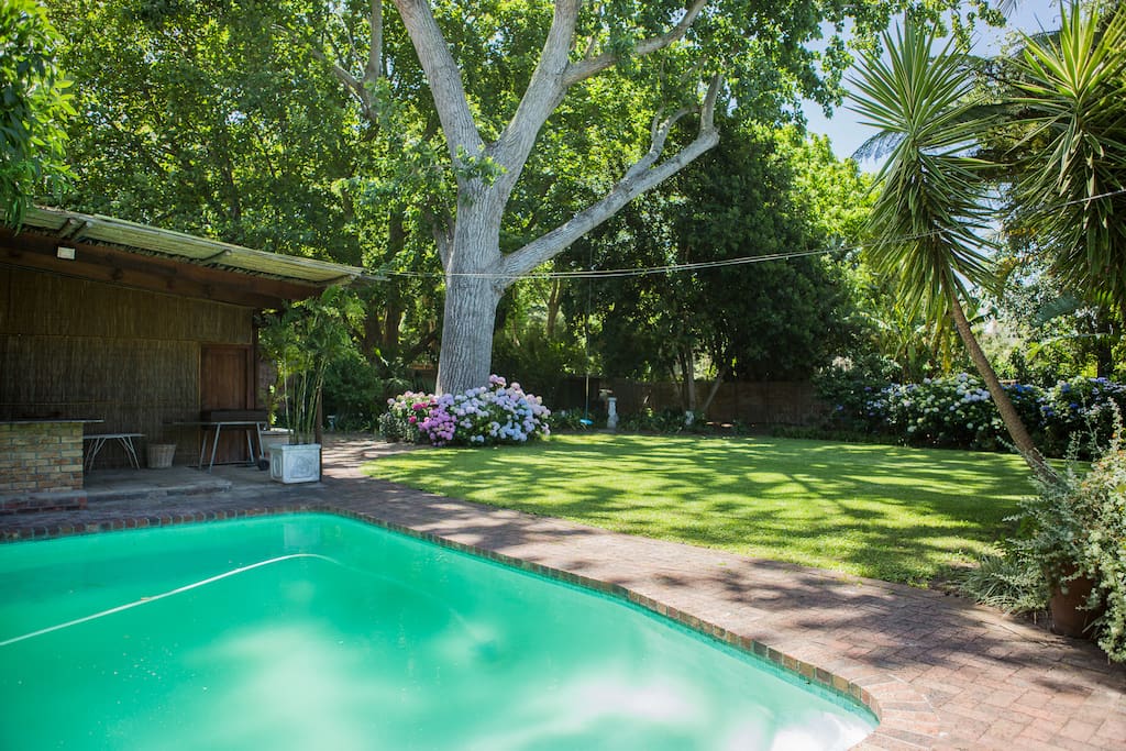 Pool area.