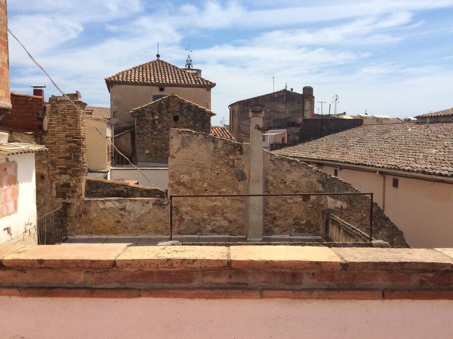 Vista desde la terrassa
