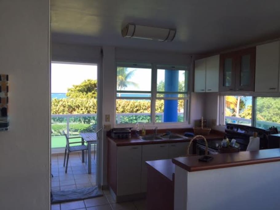 Cook watching the sea...
