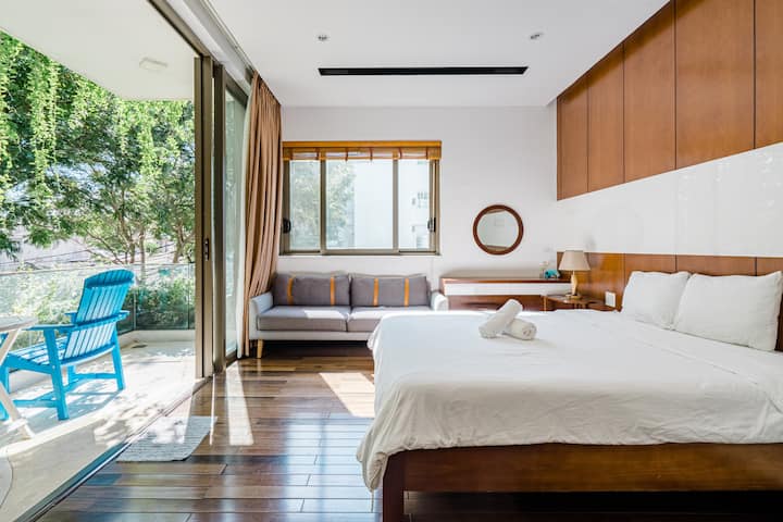 Phòng ngủ chính ở tầng 2