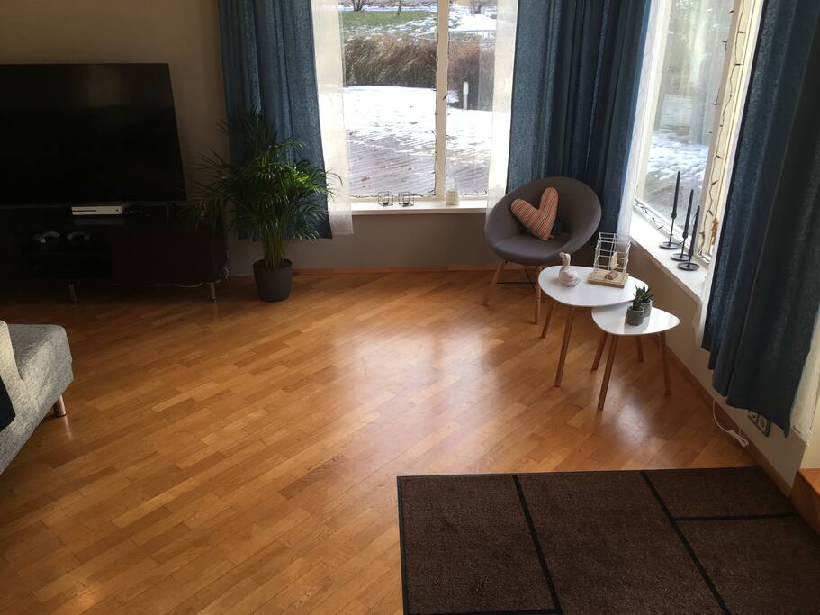 Living room seen from dining room