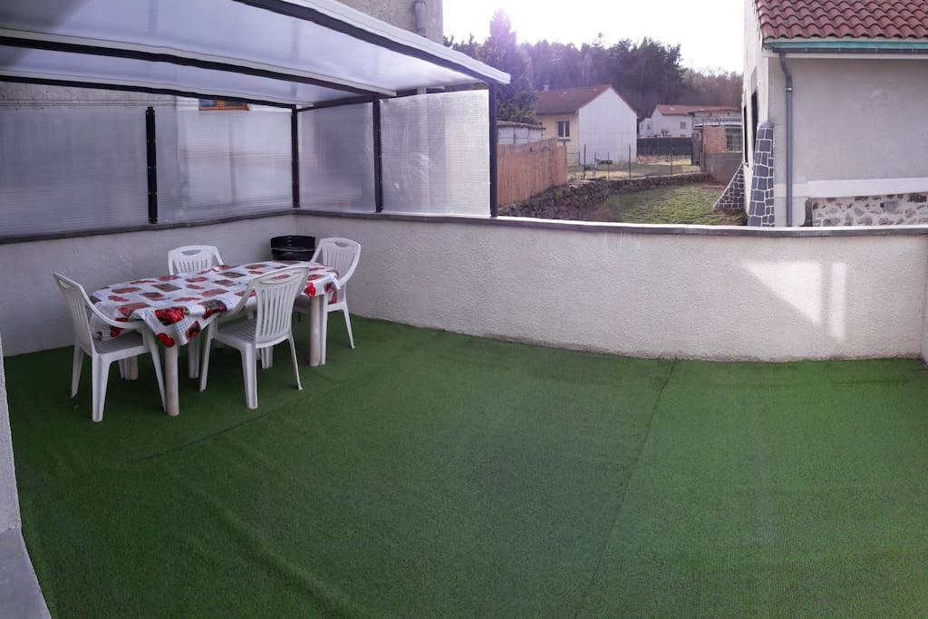 Terrasse couverte