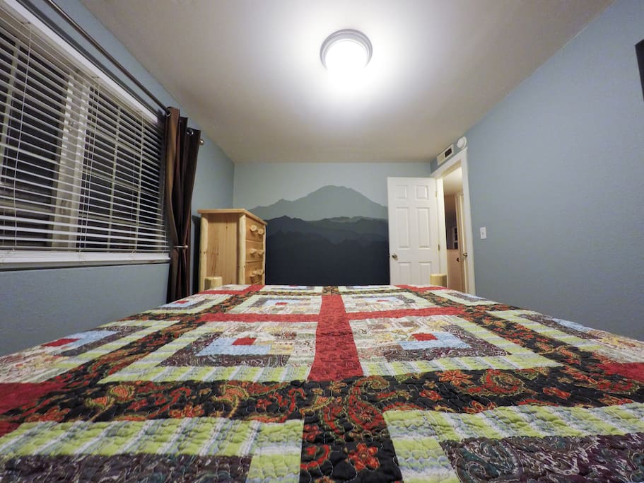 A view of Rainier at your feet.