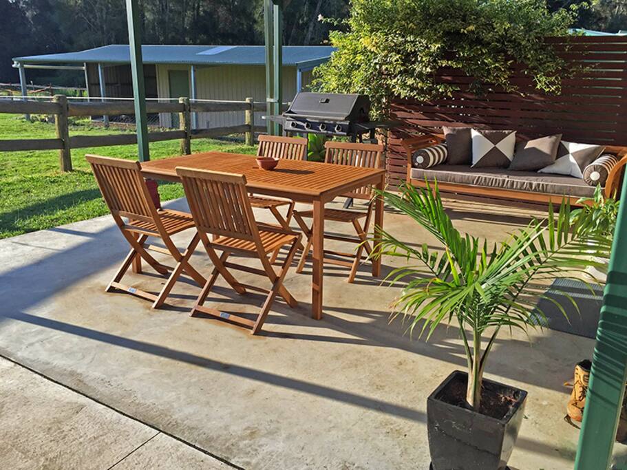 Back patio