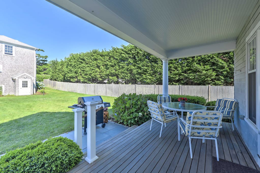 Sip your morning coffee on the spacious front porch.