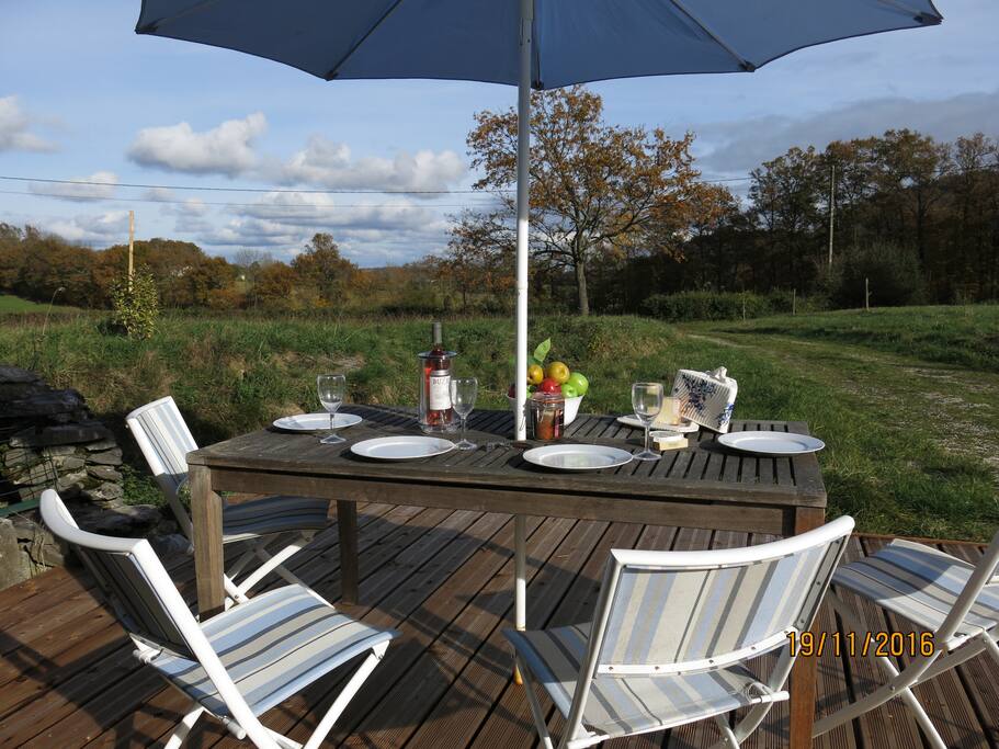 Private deck