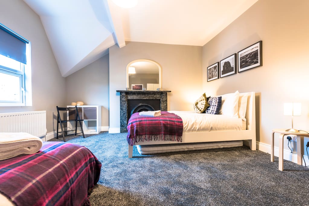 Bedroom 2 - Contains One Double and One Single Bed