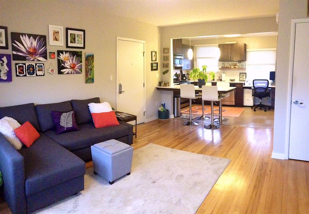 Spacious, open floorplan