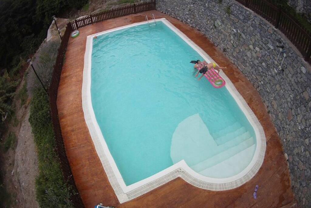 Piscina dall'alto
