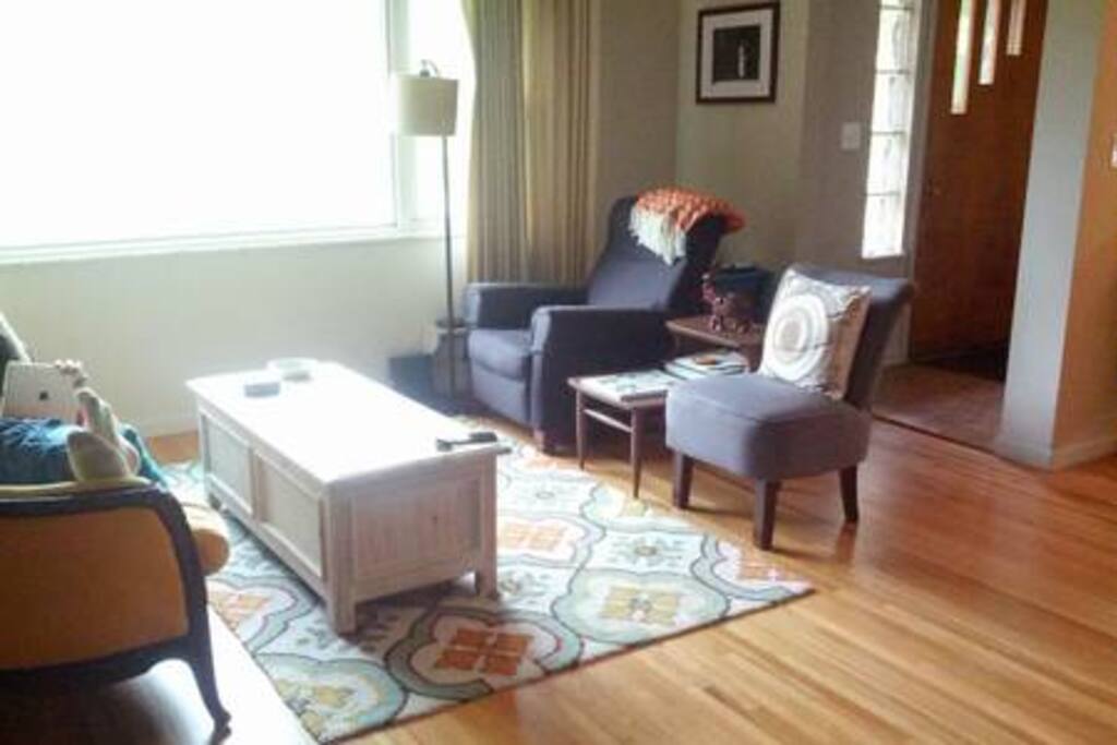 Bright and open living room