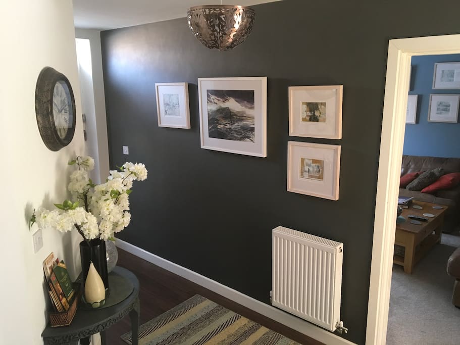 the entrance hall
