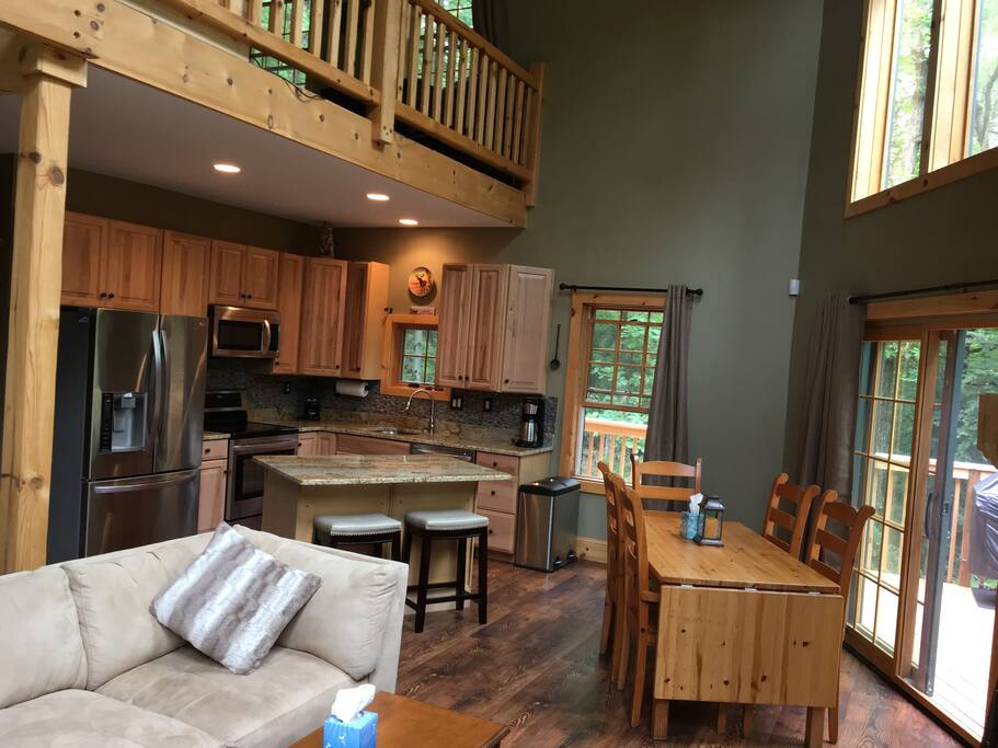 Great Room and Kitchen/Dining Area