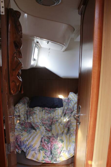 Cabine double privée, penderie