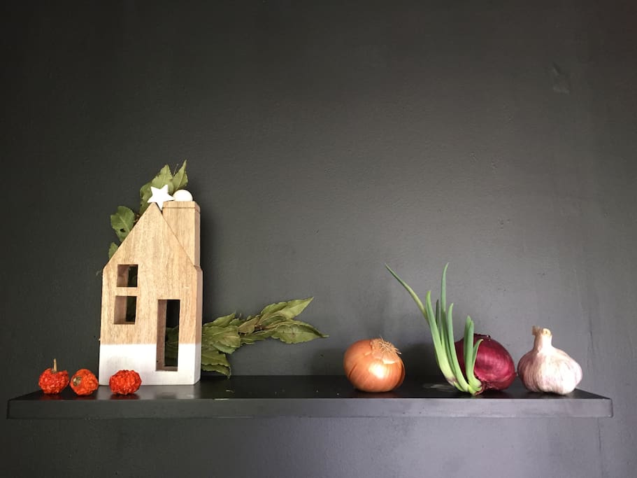 déco éphémère dans la cuisine
