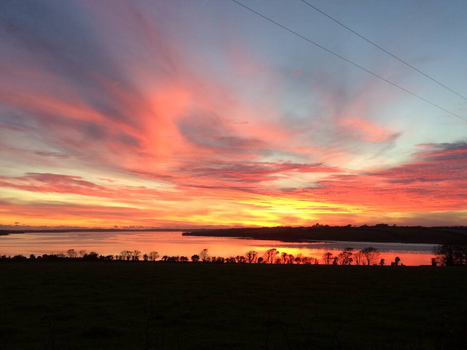 Spectacular evening view